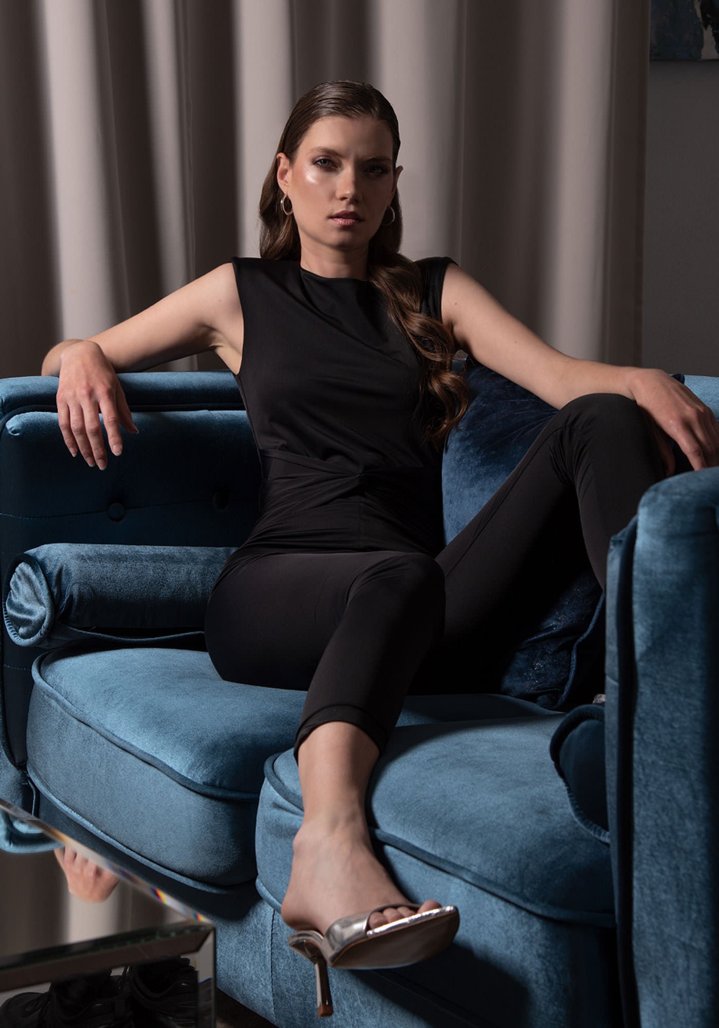 Fé Catsuit in Black