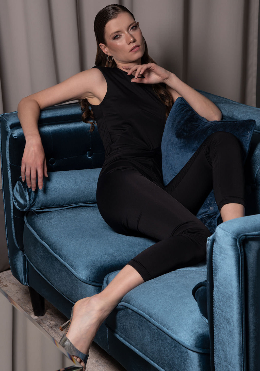 Fé Catsuit in Black