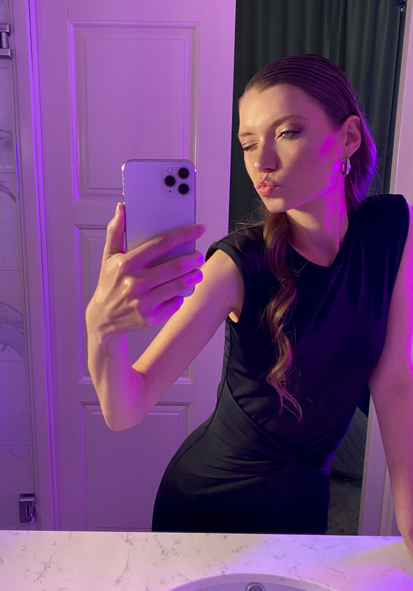 Fé Catsuit in Black