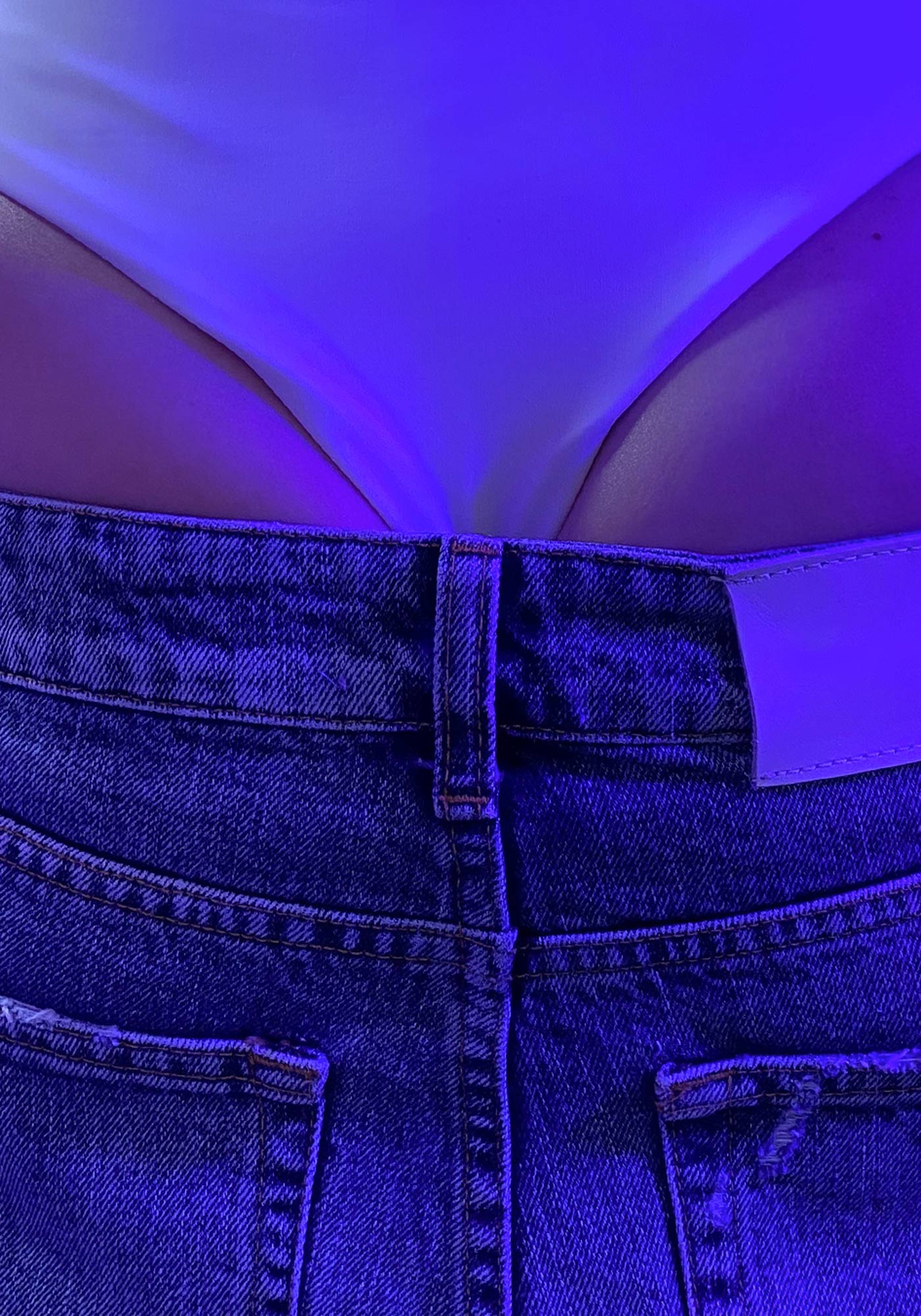 One Shoulder Bodysuit in Ecru