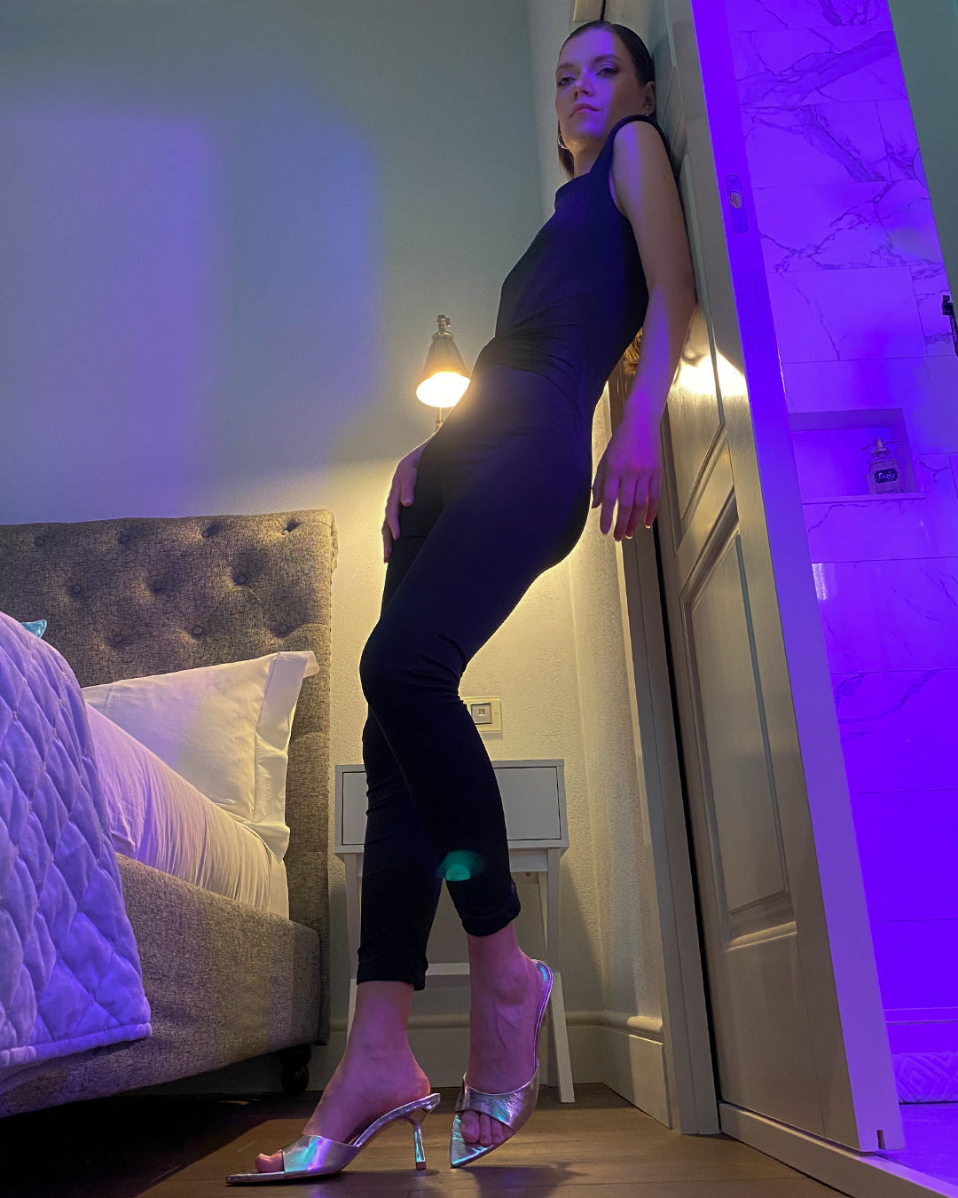 Fé Catsuit in Black