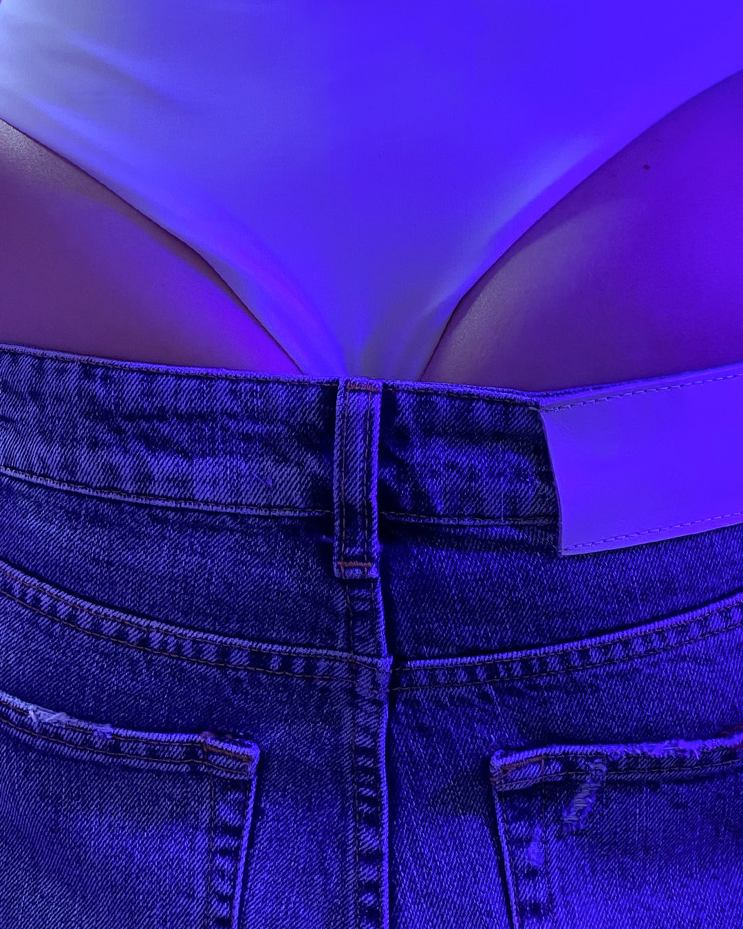 One Shoulder Bodysuit in Ecru